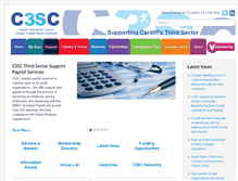 Tablet Screenshot of c3sc.org.uk